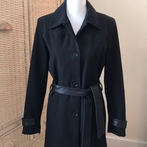 TRENCH/LEATHER ACCENTS!!